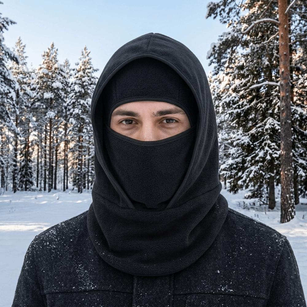 Neck Protection Balaclava Cycling Cap Facial Mask Ear Protection Hat Warm Hat Mask Mountaineering