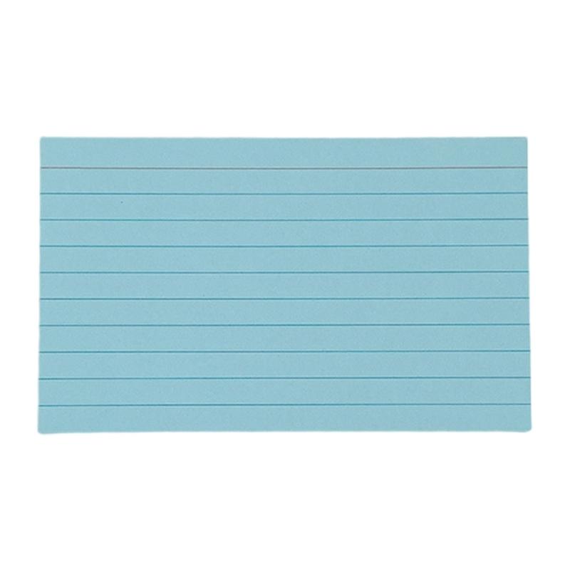 50 Pieces Colored Note Paper 3x5Inch Ruled Study Card Note Card Vocabulary Card Lined Notecards Small Pocket Notepads