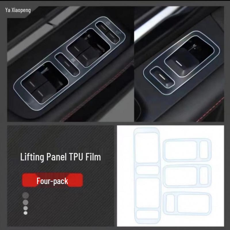 20-23 Xiaopeng P7/P7i Transparent TPU Center Console Dashboard Film