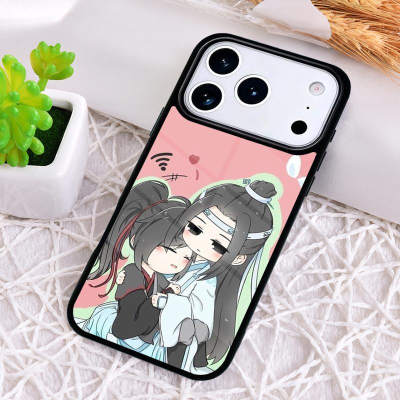The Untamed Lan Zhan Wei Ying Shockproof Phone Case for iPhone 17 Air 16e 15 11 12 14 13 Pro Max Cover Coque