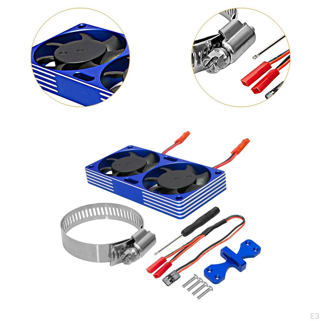 Metal RC Motor Heat Sink Kit 22000RPM for 4284 4985 Motors Accessories Adjustable Easily Install