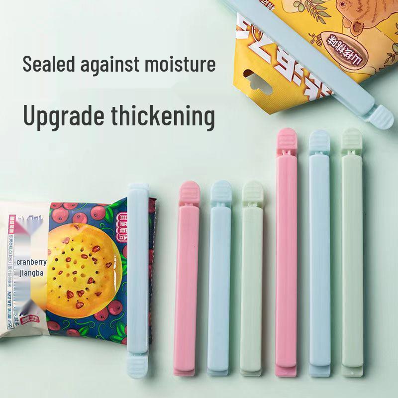 Eco-Friendly Plastic Food Bag Sealing Clips for Snacks and Tea Storage