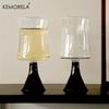 KEMORELA Flûtes à Champagne 1/2 Pièce Calice en Verre Réutilisable Lavable en Machine Pour Boissons Froides Idéal pour Dîners Fêtes Restaurant