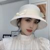 [Store Hot Sale] New Sun Hat Bow Holiday Summer Sun Hat Beach Hepburn Defense