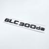 3D Chrome Black Letters GLC300de GLC300e GLC350e  GLC400e 4Matic Emblem for Mercedes Benz GLC X253 Car Trunk Logo Sticker