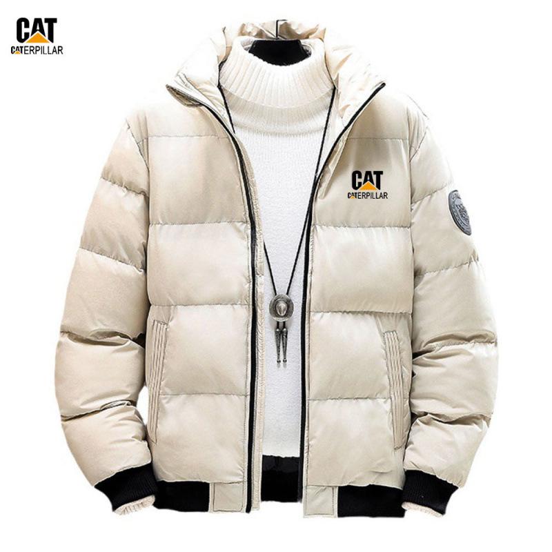 Men's Winter Stand Collar Cotton Jacket - Thick, Warm, Korean Style Short Coat  