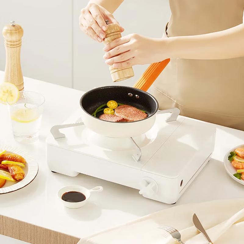 DESLON Orange Eisen Kochgeschirrset