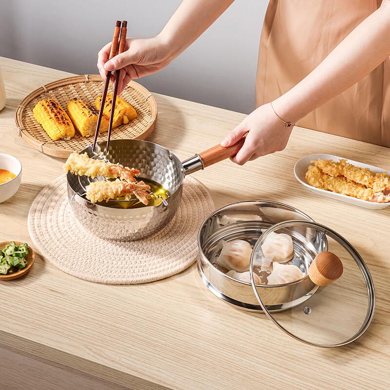 Nolte Multi-function Stainless Steel Saucepan