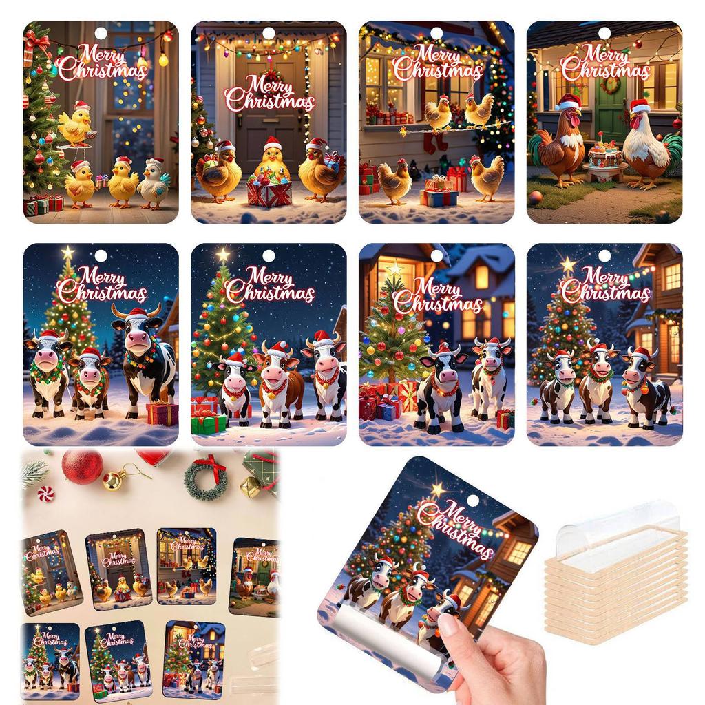 Ciondolo Portafoglio Albero di Natale Ciondolo Albero di Natale Ciondolo Sorpresa Palla Set Decorazioni per Feste