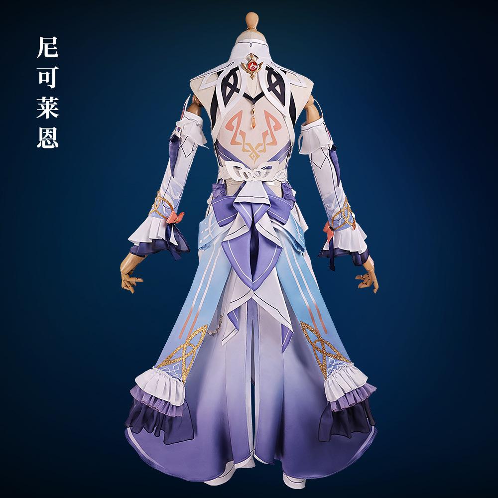 Original God Cos Suit Nicole Lane Cosplay Costume Two-dimensional Game Animation Acting Suit Full Set of Women