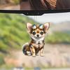 Acrylic Cat Stylish Pendant Ideal For Car Decoration Fun And Playful Design