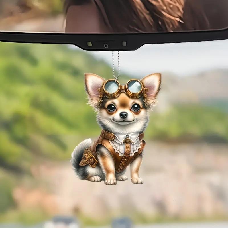 Acrylic Cat Stylish Pendant Ideal For Car Decoration Fun And Playful Design