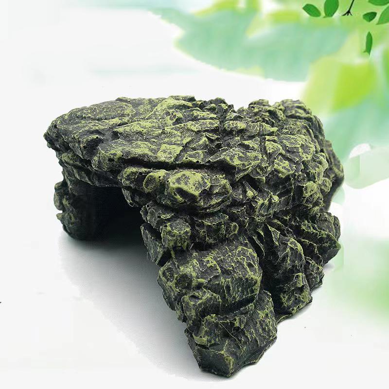 Harz Aquarium Dekoration Harz Aquarien Ornament Dekoration Künstliches Reptilien Terrarium Schildkröten Unterschlupf Höhle Zubehör