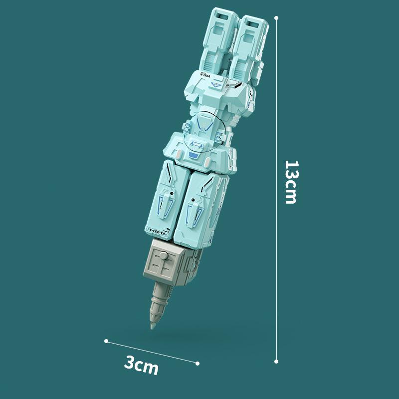 1PC Robot Deformation Pen Stationery Gel Pen Creative Deformable Robot Kids School Office Supplies Cute Cool Gift Prize