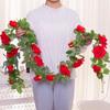 Artificial Rattan Rose Vine for Ceiling & Wall Decor - Wedding & Pipe Covering