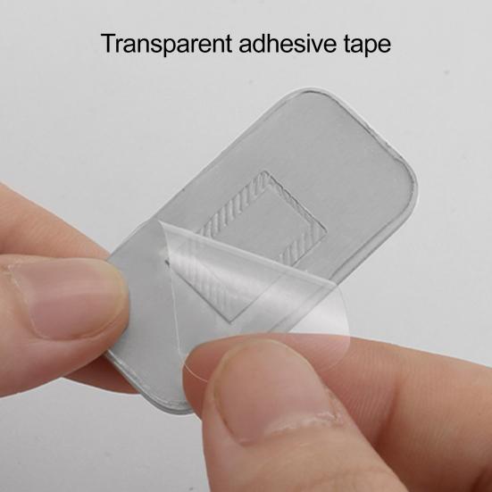 2/4/6/8Pcs Stainless Steel Magnetic Door Catch, Ultra Thin Cabinet Door Magnet, Adhesive Magnetic Latch for Kitchen Bathroom Closet Cupboard Drawer