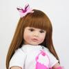 BZDOLL 60cm Silicone Bebe Reborn Doll Toys for Girl Soft Silicone Vinyl Princess Toddler Alive Babies Lovely Child Birthday Gift
