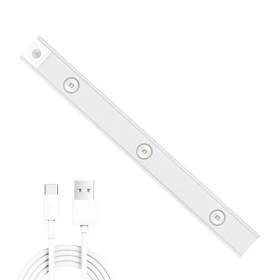 

Датчик движения Yousheng, ночник, светодиодная лампа для шкафа, 3000K-6500K, регулируемая яркость, без мерцания, простая в установке магнитная подсветка для шкафа 40cm