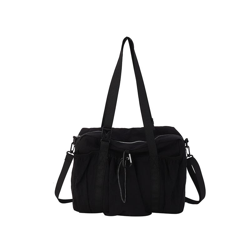 Dry and Wet Sports and Leisure Fitness Bag Yoga Bag Short-distance Simple Contrasting Color Handheld Travel Bag