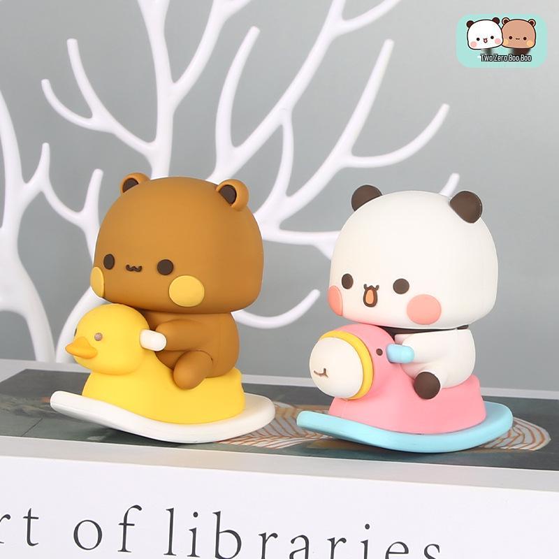 Genuine Bubu Desktop Doll: Cute Anime Figurine & Car Ornament Trendy Toy