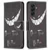 For Samsung Galaxy A15 4G Case Pattern Printing PU Leather Wallet Phone Cover