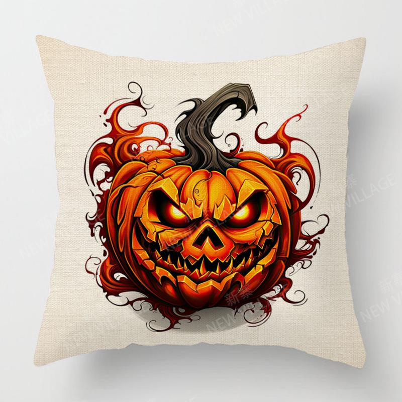 Decorative Cushion Home Living Room Decor Throw Pillow Cover Pillowcase Halloween Autumn
