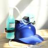 Casco para beber Ajustable Ahorro de trabajo Plástico Novedad Perezoso Casco para bebidas Suministros para el hogar