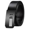 Men's Belt New Toothless Automatic Buckle Wear Genuine Leather Pure Cowhide Belt Casual Fashion Belt Men