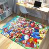 Mario Bros Adventure Time Carpet For Playroom Bedroom Living Room Sofa Home Decorkids Game Area Rug Nonslip Floor Mat