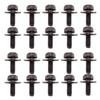 M6x16mm Fender Washer Bolt: Universal Metal Mudguard Fastener Screw