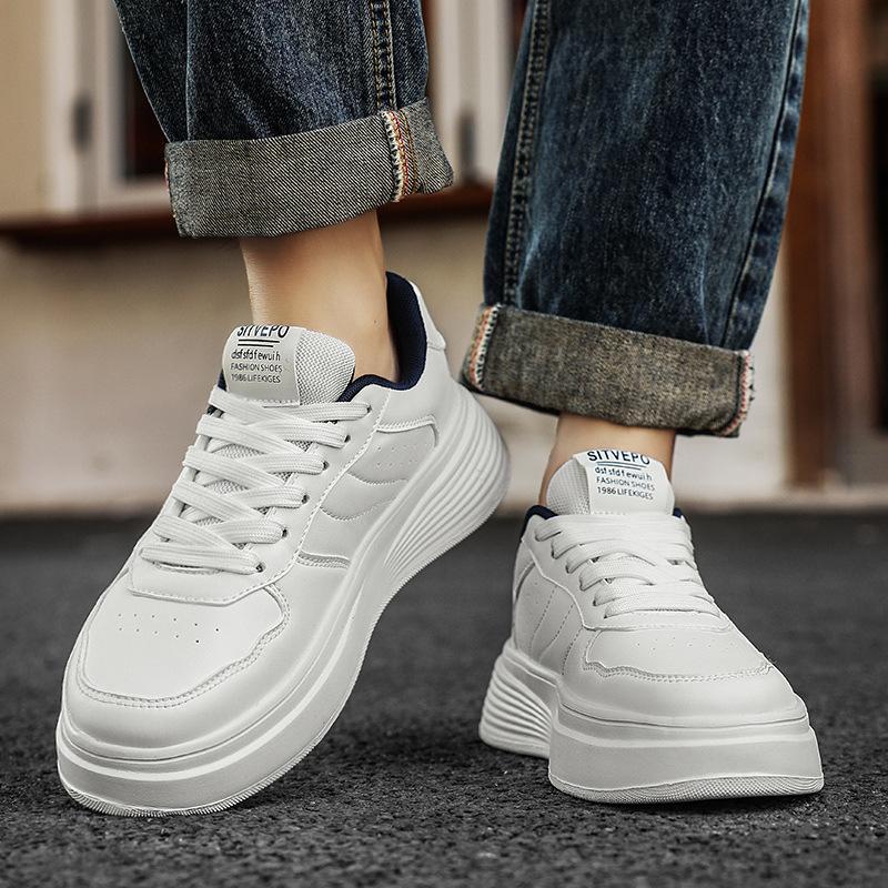 Men's shoes summer breathable 2025 new men's Korean version versatile little white shoes men's casual board shoes spring trendy shoes