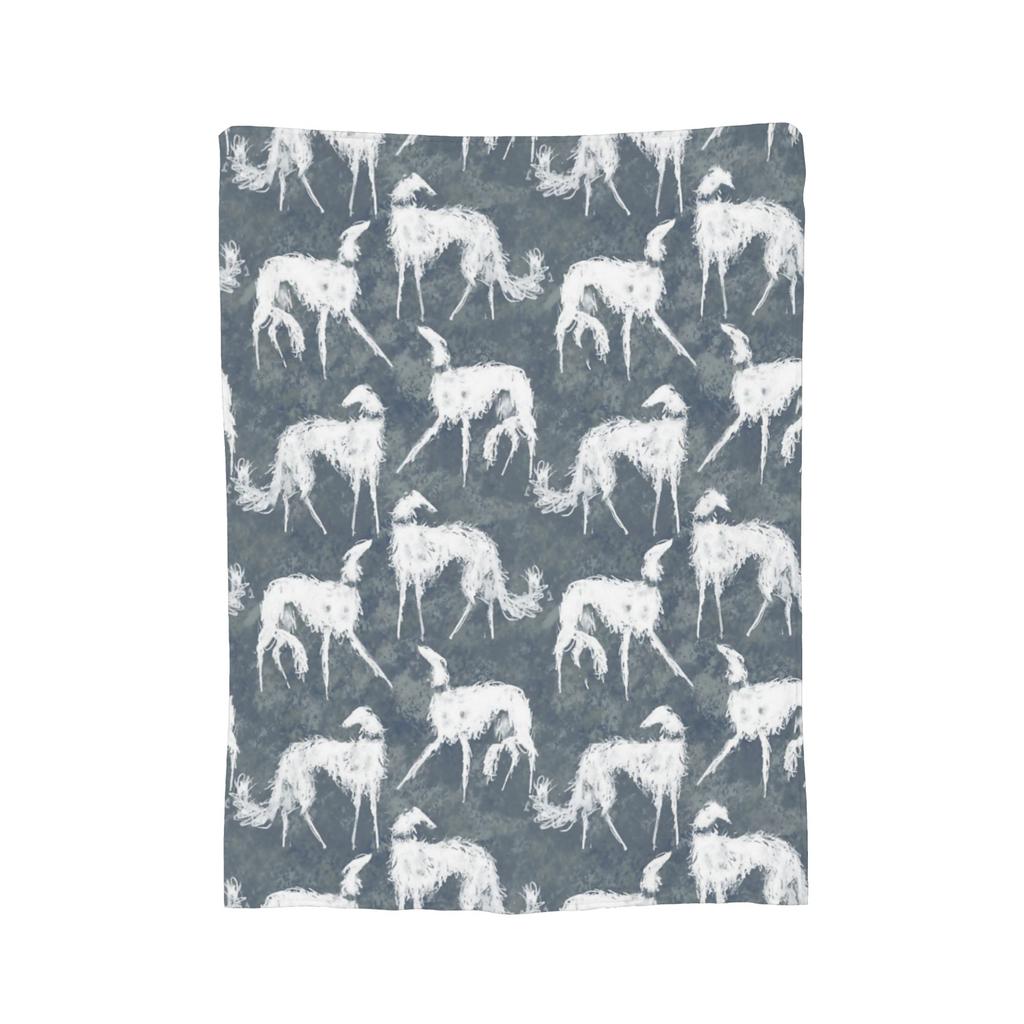 Summer Greyhound Fuzzy Blanket Skipworth Whippet Lurcher Dog Galgo Funny Throw Blankets for Home 200x150cm Quilt,