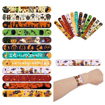 Halloween Ghost & Pumpkin Snap Bracelet for Kids - Easter Party Wristband