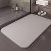 Hard Diatom Mud Absorbent Mat, Non-slip Foot Mat At the Door of the Toilet, Toilet Absorbent Mat, Bathroom Floor Mat.