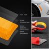 2PCS Car Reflective Trim Side Marker Stickers,Automotive Exterior Accessories Reflector Guard for Car SUV Pickup Truck Wheel Well Arch or Side Bumper