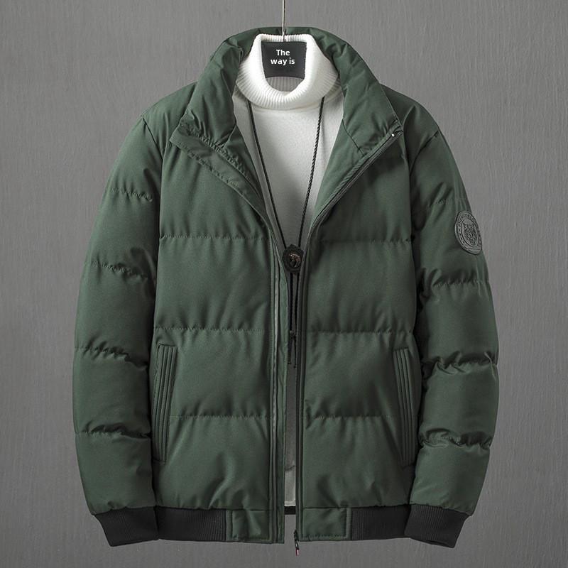 Men's 2023 Winter Cotton-Padded Jacket: Trendy Korean Slim Fit, Thickened for Warmth