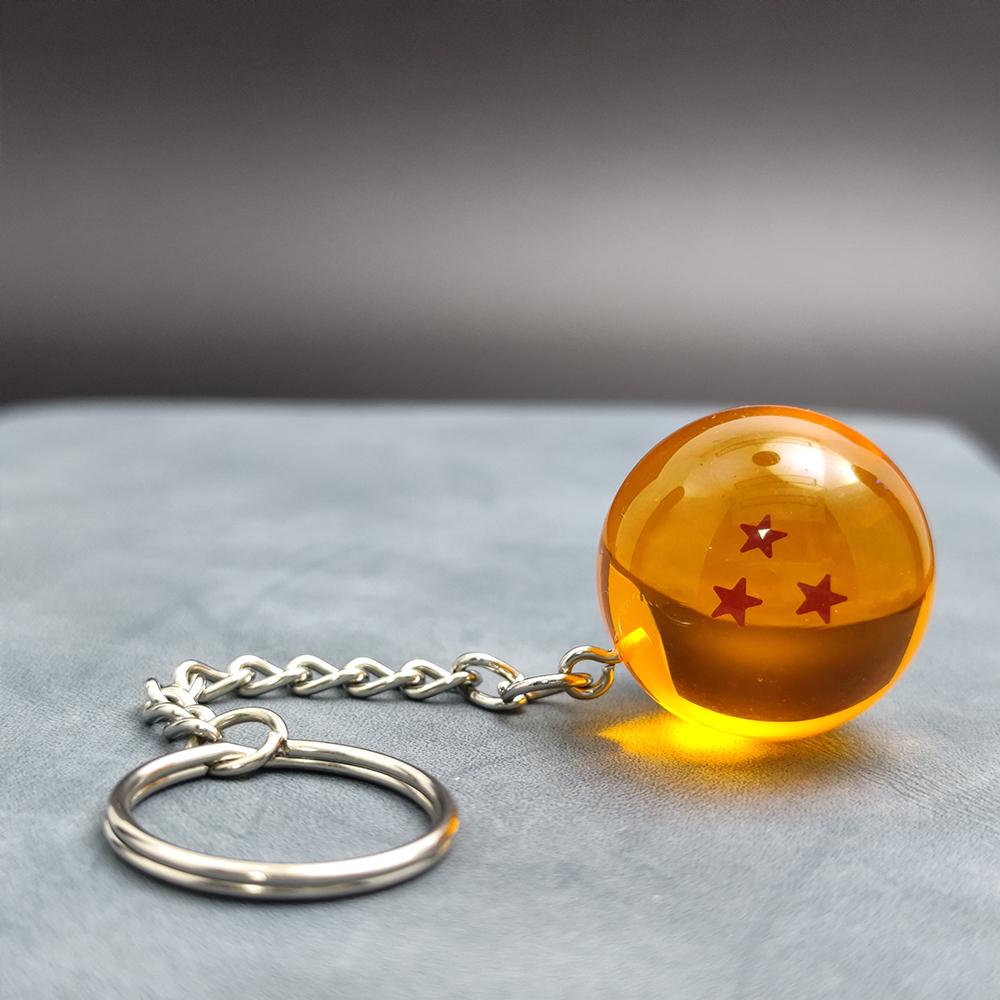 Anime Dragon Ball Z Super Saiyan Goku Figure Keychain Cute Cartoon Character Key Ring Bag Charm Pendant Accessories for Fans