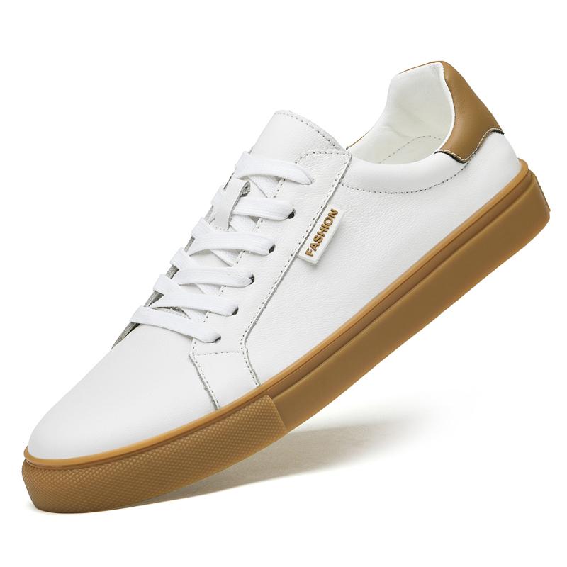 

Fashion Italian Genuine Leather Outdoor Oxford Shoes Comfy Antiskid Walking Flat Sneakers Handmade Designer Casual Leather Walking Shoes 47