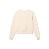 Levis Round Neck Raglan Pullover Sweatshirt Women sweatshirt Beige A0847-0000