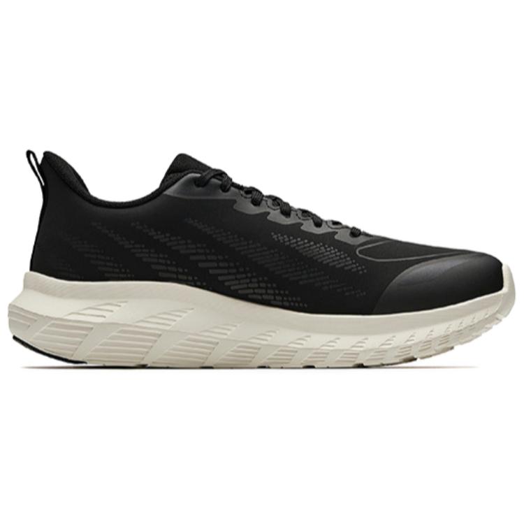 Anta Comfortable Versatile Shock Absorbing Non-Slip Durable Low-Top Running Shoes Men sneaker Black White 112515536R-3