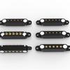 5-Pin vergoldeter magnetischer Stecker zum Laden & für Daten (2,54 mm)