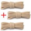New Durable Unisex Outdoor Sports Laces Solid-Color Round Shoelaces High-quality Shoelace for Sneakers and Boots 1Pair/3Pair