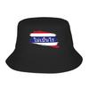 Vintage Thailand Bucket Hat  Hawaii Fisherman Caps Foldable Vacation Sun Hats For Unisex Trendy Printed Cap