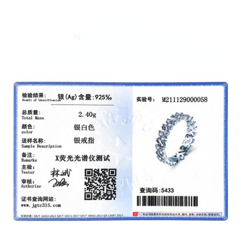 Tancise Classic 925 Sterling Silver  Zircon Ring Ladies Jewelry Wedding Promise Party Gift