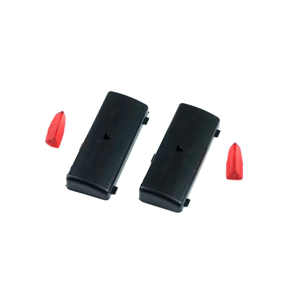 EDP88-5 2 Pcs Air Conditioner Climate Control Switch Panel Temperature Up Button Covers for BMW X5 E53 5 Series E39 64116915812