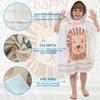 Ultra Fine Fiber Children's Bath Towel Printed Large Bathrobe for Baby Beach Swimming, Portable Absorbent Beach Towel