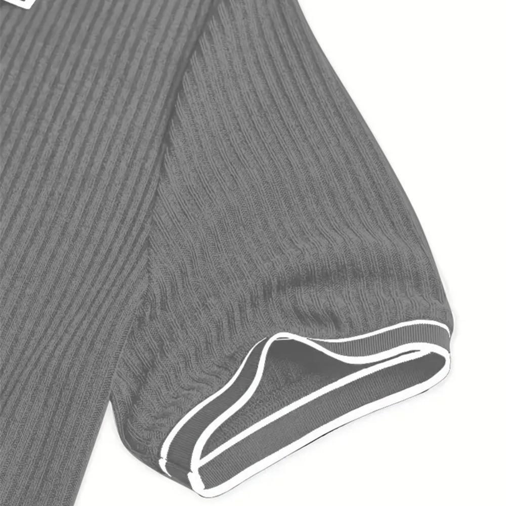 New Men's Polo Short-sleeved Shirt Solid Color for Men Business Casual and Trendy Summer New Men's Short-sleeved Polo Shirt