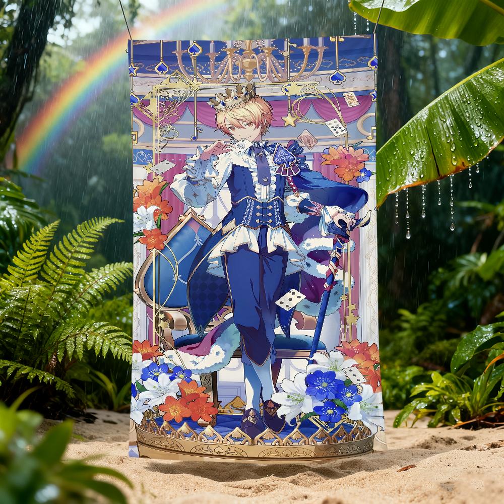 Singer T-tenma cute Towel Beach Quick Dry Soft T-tsukasa Pool Towels Gift for Travel Gym Shower Camping sports