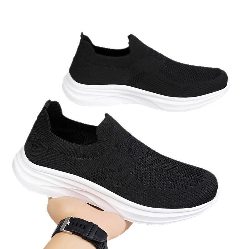 Herren Vielseitige Mode Mesh Slip-On Sportschuhe 2025 - Atmungsaktiv, Geruchsfrei Freizeitfußbekleidung