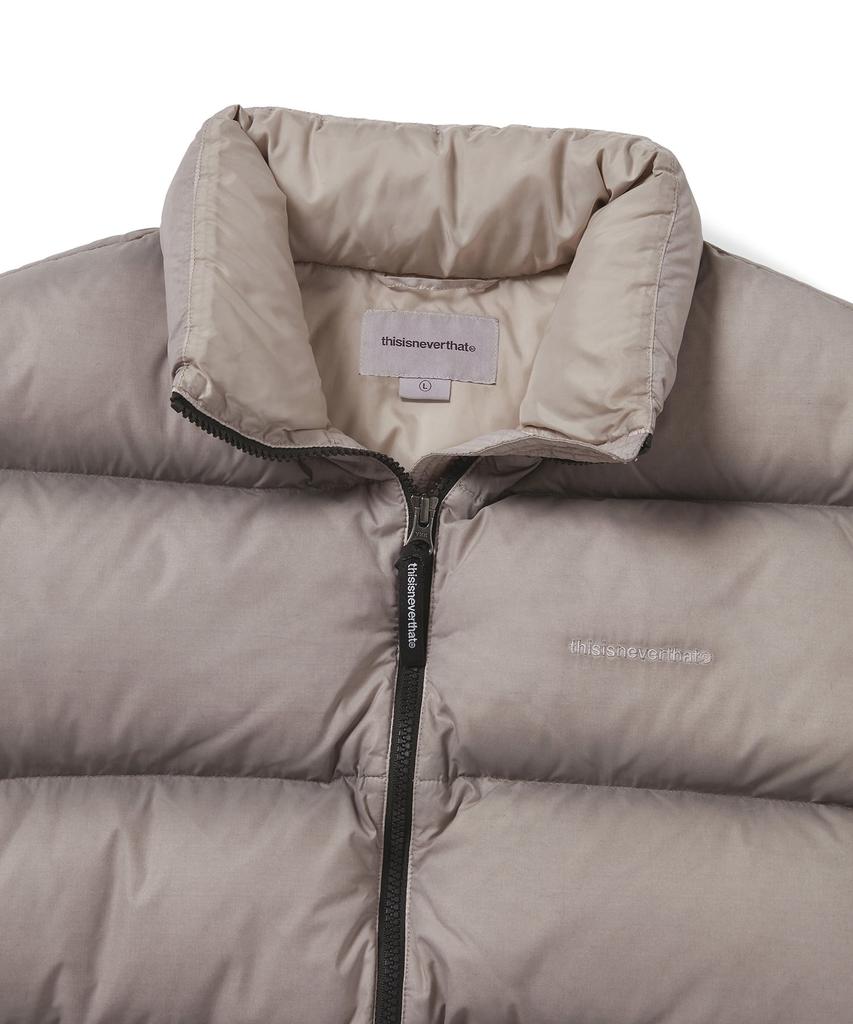 Thisisneverthat Pertex Overdyed T Down Jacket Stone